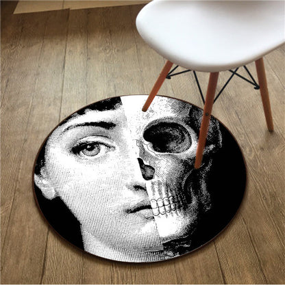 Carpet Circular Living Room Doormat Face Decoration Carpet