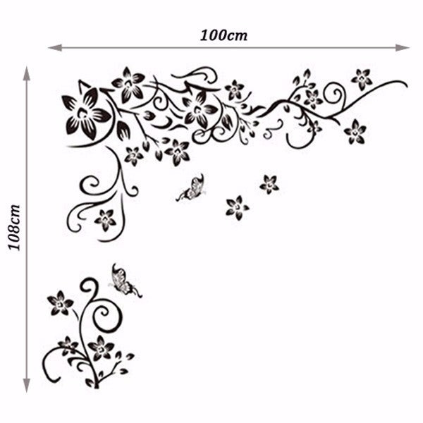 Vinyl Wall Sticker Mural Decal Art - Flowers