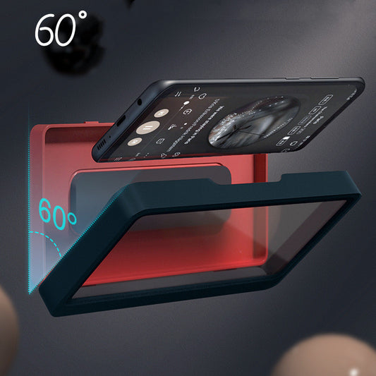 Bathroom Waterproof Wall Mounted Phone Case Anti-fog