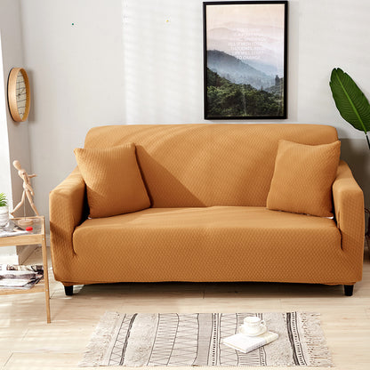 Solid color sofa cover universal sleeve elastic