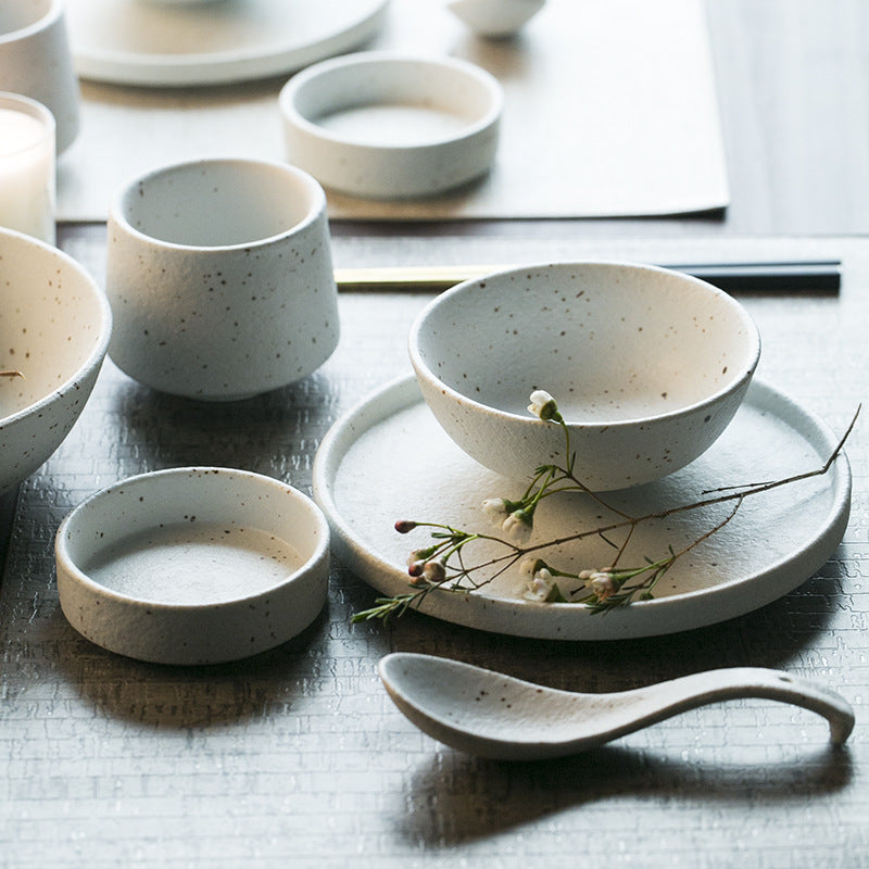 Japanese-Style Household High-Value Ceramic Tableware Set