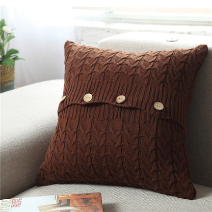 Woven Sofa Creative Nordic Simplicity Pillowcase