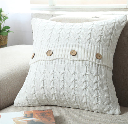 Woven Sofa Creative Nordic Simplicity Pillowcase