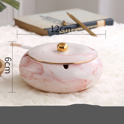 Ceramic Ashtray Creative Living Room Office Hotel Club Ashtray