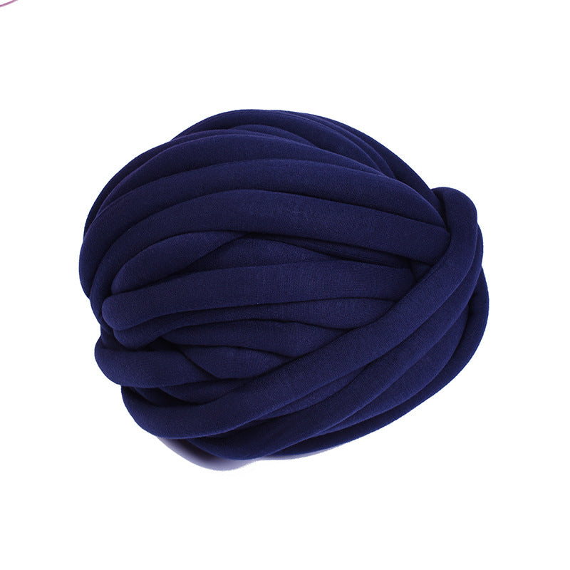 Filling yarn, hand-woven blanket yarn, thick striped cloth, carpet yarn, machine washable, no hair loss, photography props