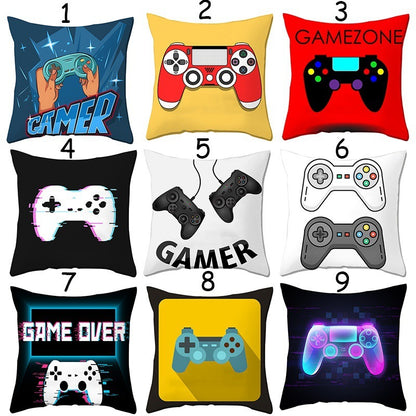 Gaming Fan Keyboard Handle Polyester Pillowcase