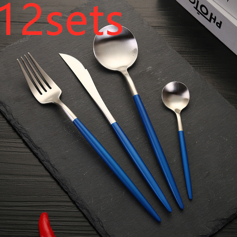 Stainless Steel Knife And Fork Set