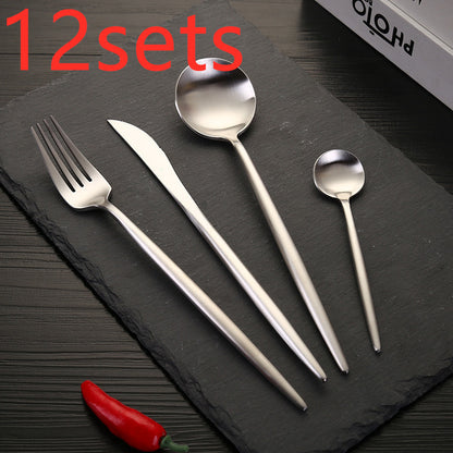 Stainless Steel Knife And Fork Set