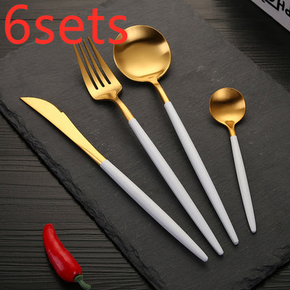 Stainless Steel Knife And Fork Set