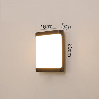 Cross-Border Dedicated LED Wall Light Outdoor Waterproof IP65 COB LED Porch Light Corridor Light In Modern Yard9