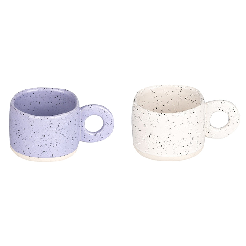 Candy Color 280ml Ceramic Mug with Handle