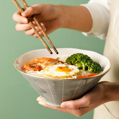 Noodle Soup Bowl Ceramic Ceremonial Tableware