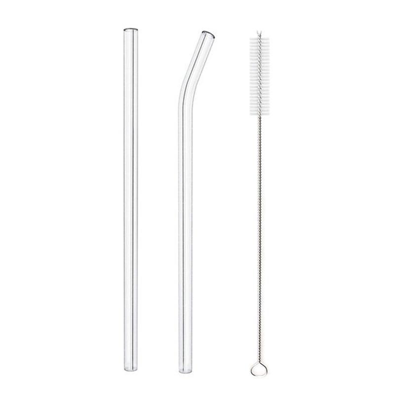 Glass Straws, Pearl Milk Tea Coarse Drinking Straws, Non-disposable Transparent Water Cups, Long Straws