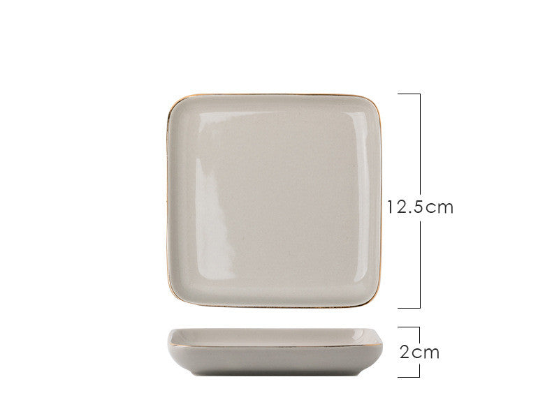 Light Luxury Ceramic Tableware Couple Tableware