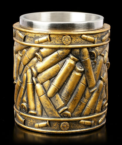 Bullet Stainless Steel Cup Personalized Pistol Style Beer Cup