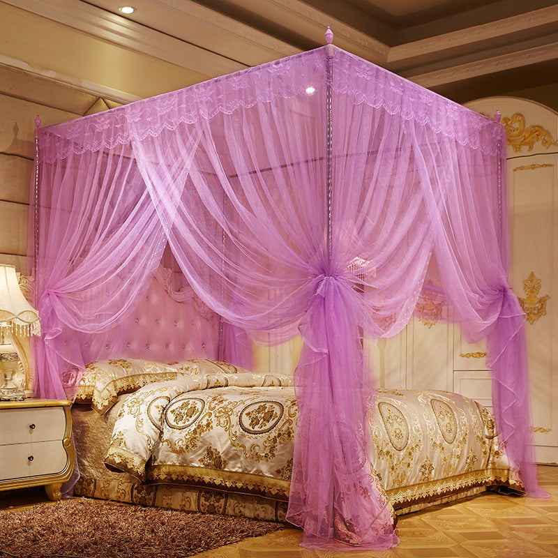 Household Mosquito Net princess Wind Floor Stand Encrypted Thick Mosquito Net