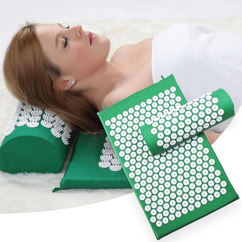 Acupuncture Massage Yoga Mat With Pillow