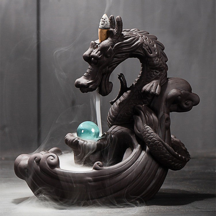 Multi-layers Ceramic Back flow Incense Burner