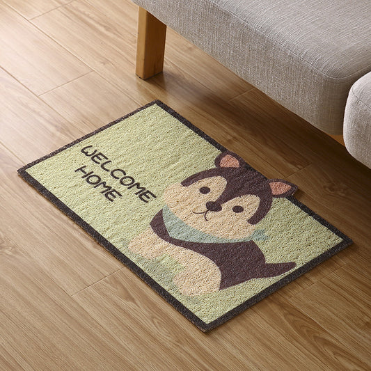 Cartoon Door Mat Door Mat Carpet Bedroom Door Mat Bathroom Bathroom Non-Slip Mat Home Absorbent Mat