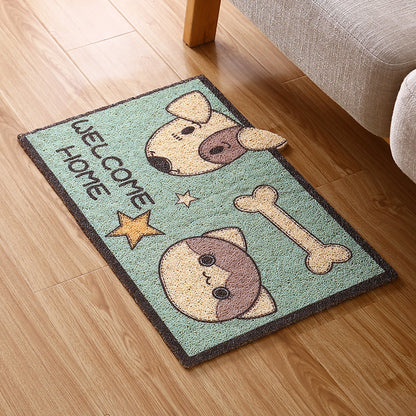 Cartoon Door Mat Door Mat Carpet Bedroom Door Mat Bathroom Bathroom Non-Slip Mat Home Absorbent Mat