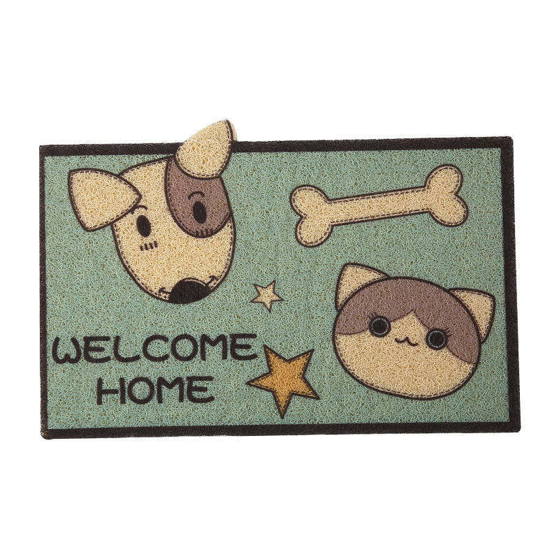 Cartoon Door Mat Door Mat Carpet Bedroom Door Mat Bathroom Bathroom Non-Slip Mat Home Absorbent Mat