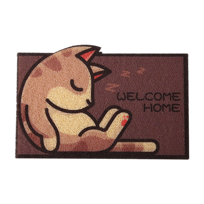 Cartoon Door Mat Door Mat Carpet Bedroom Door Mat Bathroom Bathroom Non-Slip Mat Home Absorbent Mat