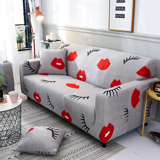 Printed Stretch Sofa Cover All-Inclusive Universal Cover Leather Sofa Cover Combination Universal Non-Slip Four Seasons Suitable For One Drop Shipping