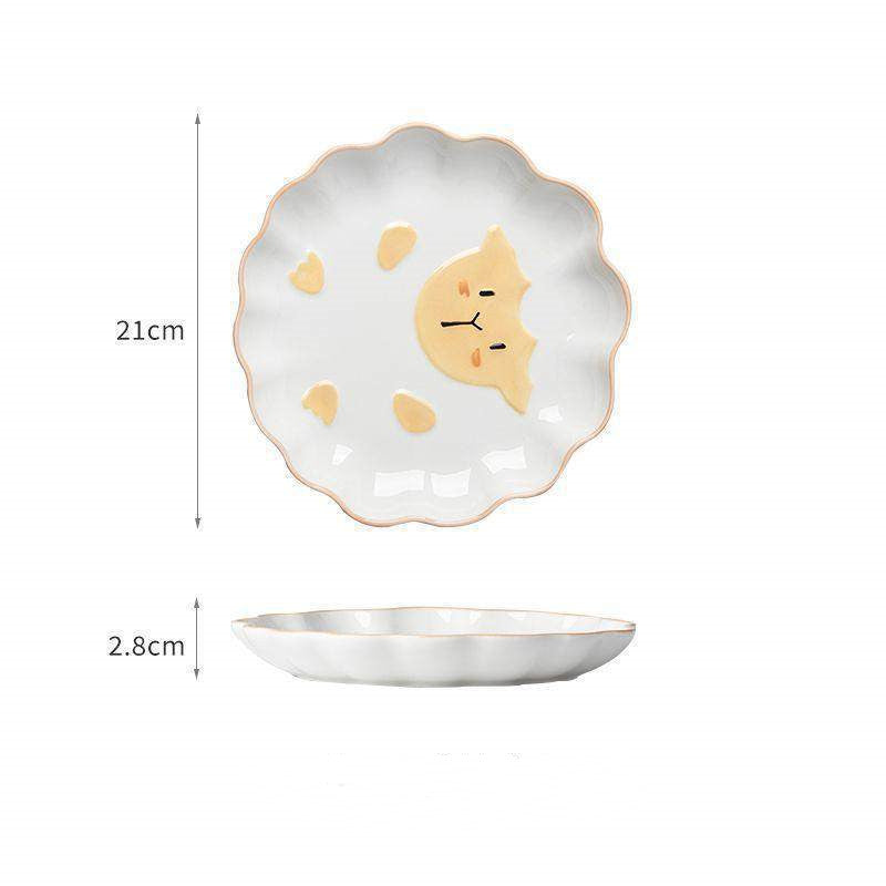 Ceramic Tableware Cute Children's Dinner Plate Ideas