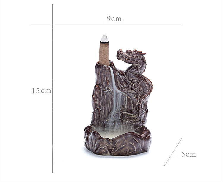 Backflow Incense Burner Ceramic Creative Ornaments