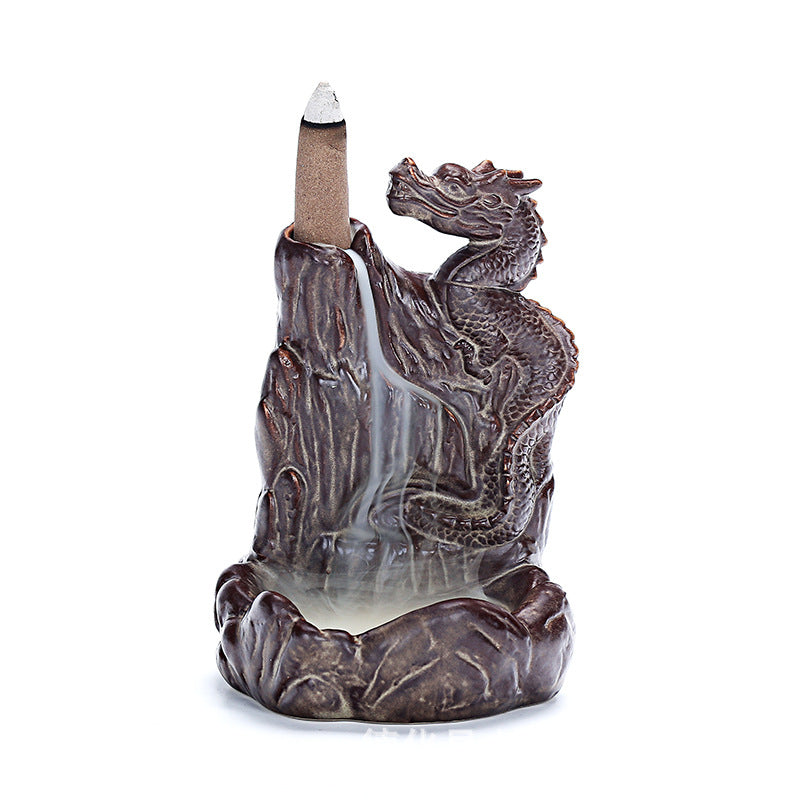 Backflow Incense Burner Ceramic Creative Ornaments