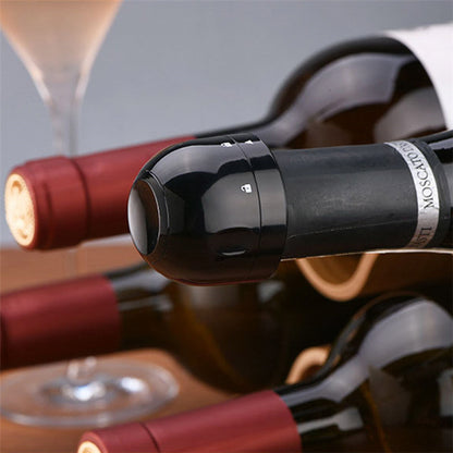 Vacuum Red Wine Bottle Stopper Silicone Sealed Champagne Bottle Stopper Vacuum Retain Freshness Wine Plug Bar Tools