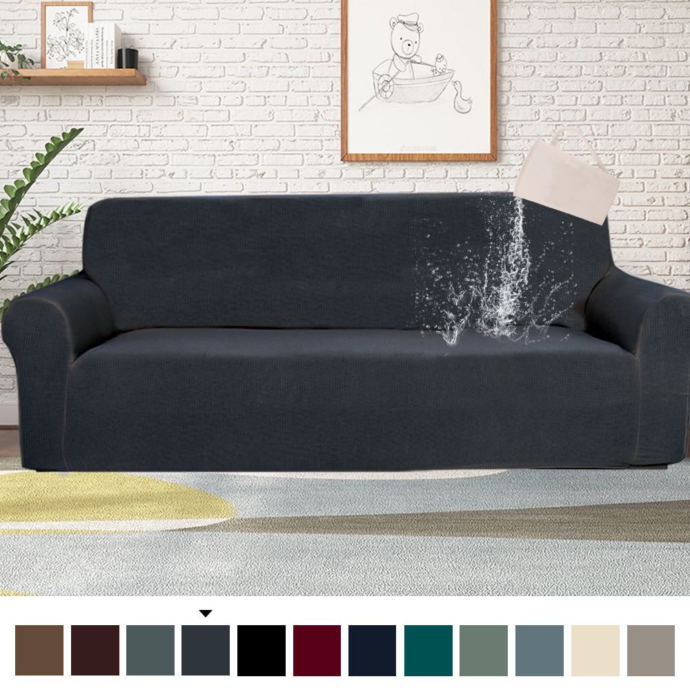 Waterproof sofa cover home fabric sofa cover Report