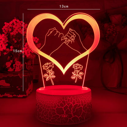 Small Night Light Plug - In Bedroom Bedside Lamp Table Lamp