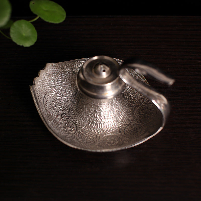 Handmade Silver Swan Copper Incense Holder Line Aroma Diffuser