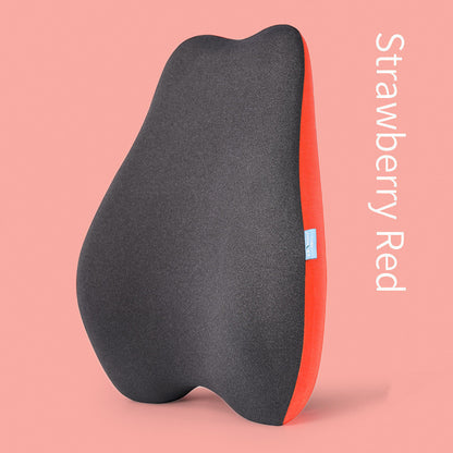 Office Chair Back Pear Shape Memory Cotton Waist Cushion Car Chair Back Cushion Waist