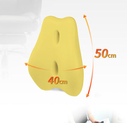 Office Chair Back Pear Shape Memory Cotton Waist Cushion Car Chair Back Cushion Waist