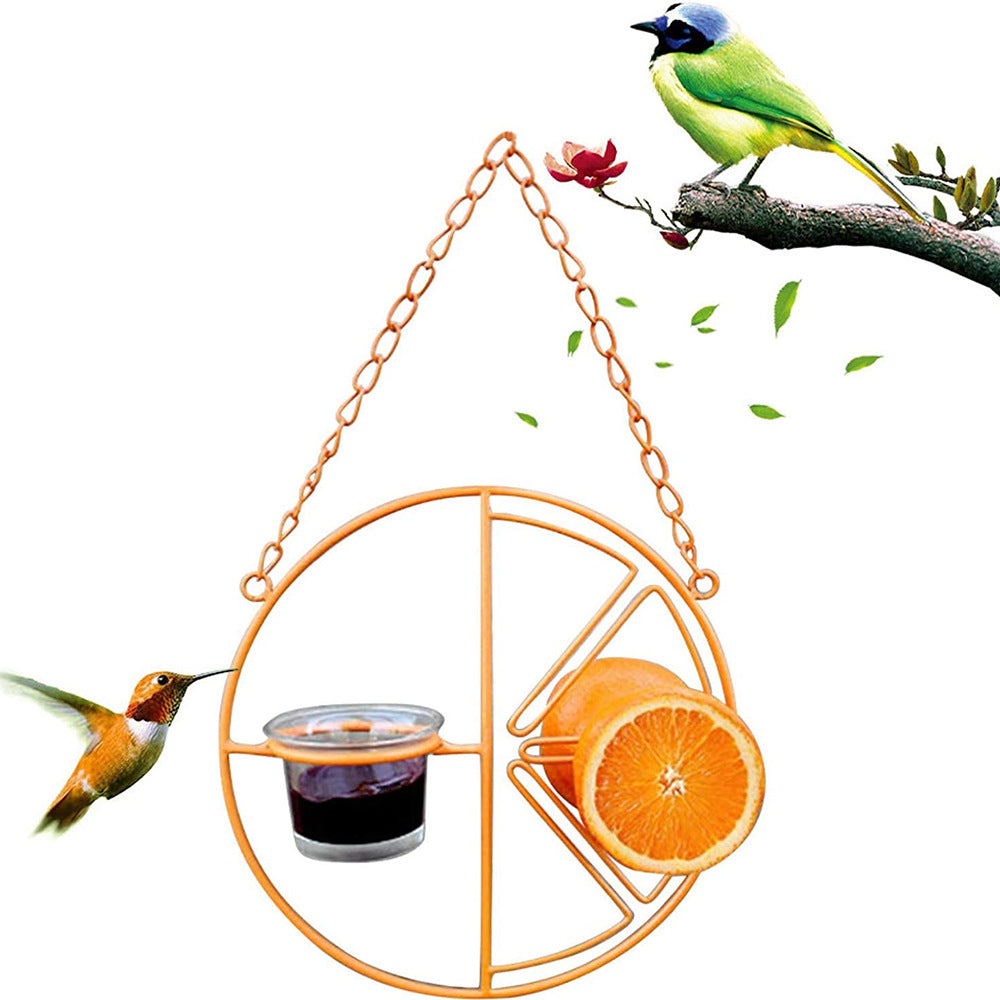 Simple Outdoor Bird Feeding And Water Feeding