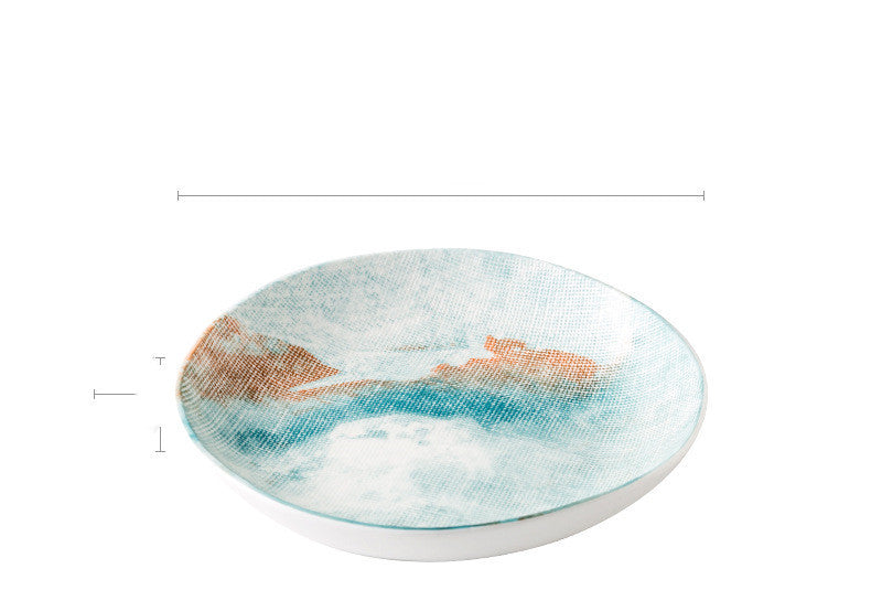 Ceramic Tableware Nordic Dishes, Dishes