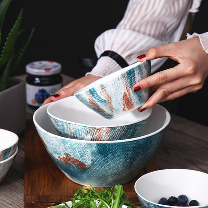 Ceramic Tableware Nordic Dishes, Dishes