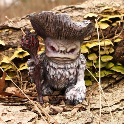 Mushroom  Elf Shaman Sorcerer Troll Resin Crafts