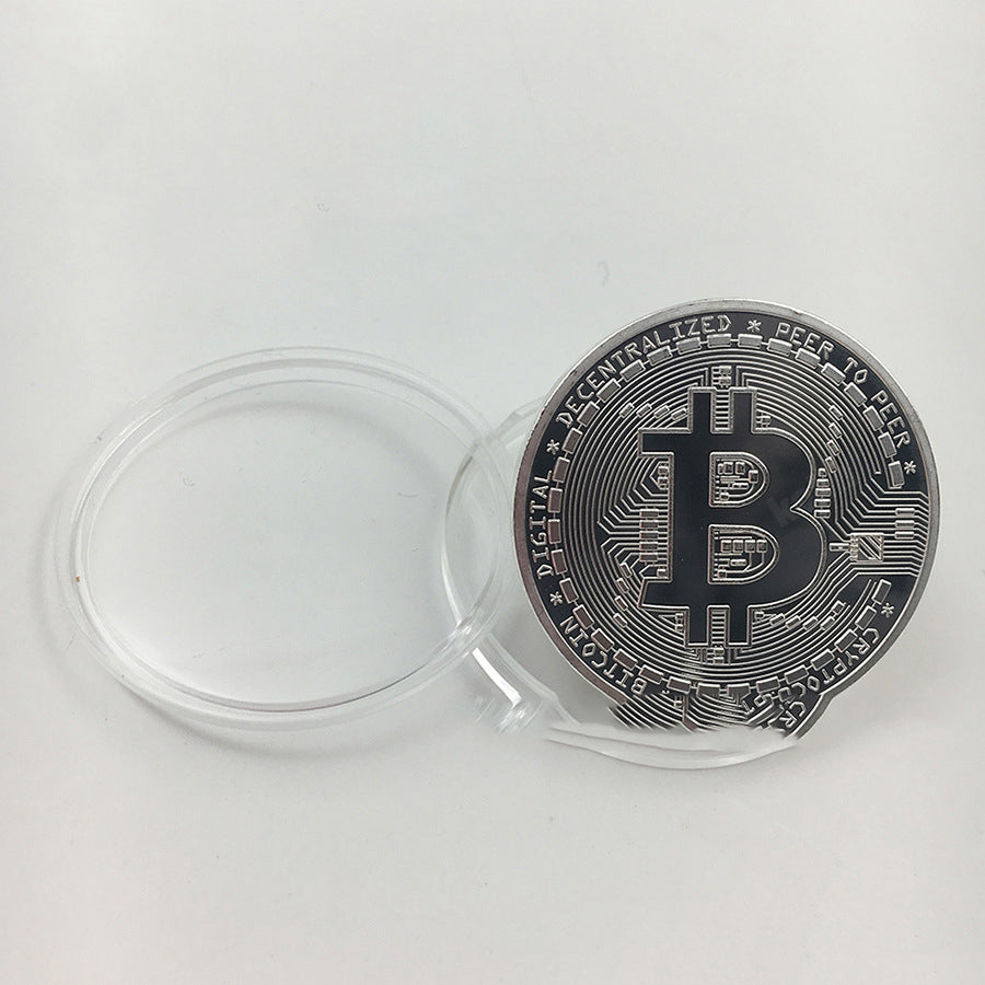 Multi Metal Commemorative Coin Digital Virtual Coin Bitcoin Coin Coin