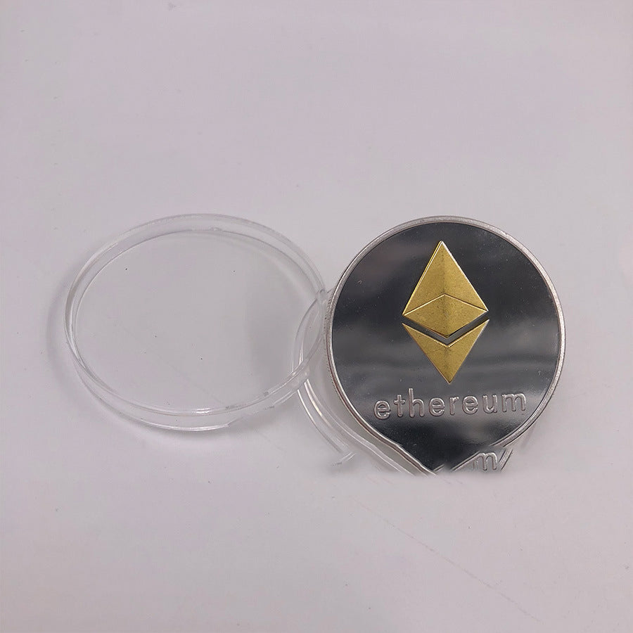 Multi Metal Commemorative Coin Digital Virtual Coin Bitcoin Coin Coin