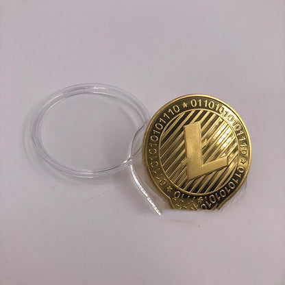 Multi Metal Commemorative Coin Digital Virtual Coin Bitcoin Coin Coin