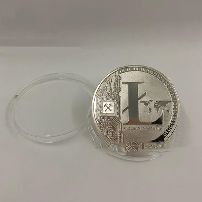 Multi Metal Commemorative Coin Digital Virtual Coin Bitcoin Coin Coin