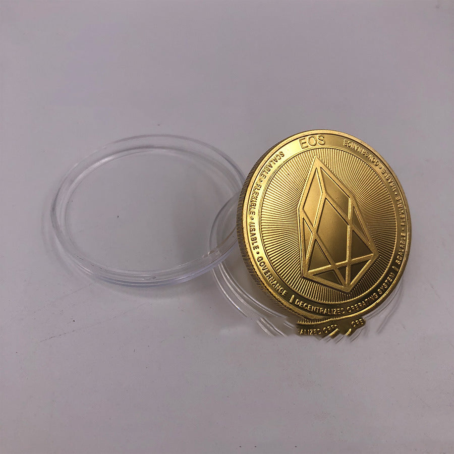 Multi Metal Commemorative Coin Digital Virtual Coin Bitcoin Coin Coin