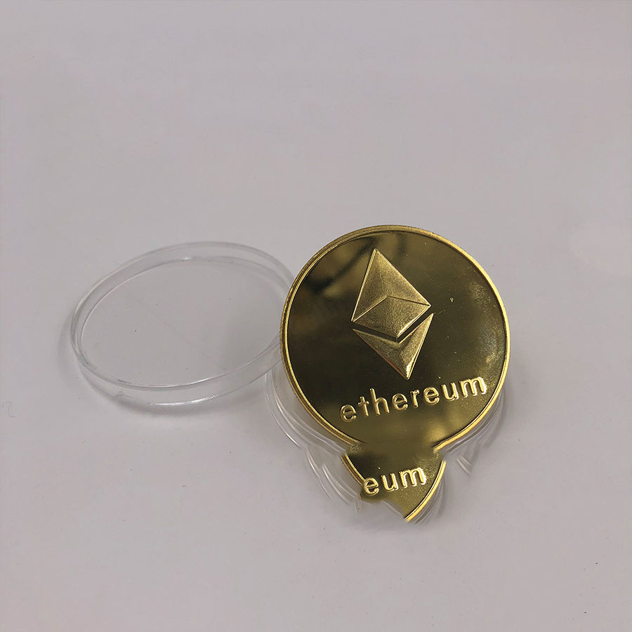 Multi Metal Commemorative Coin Digital Virtual Coin Bitcoin Coin Coin