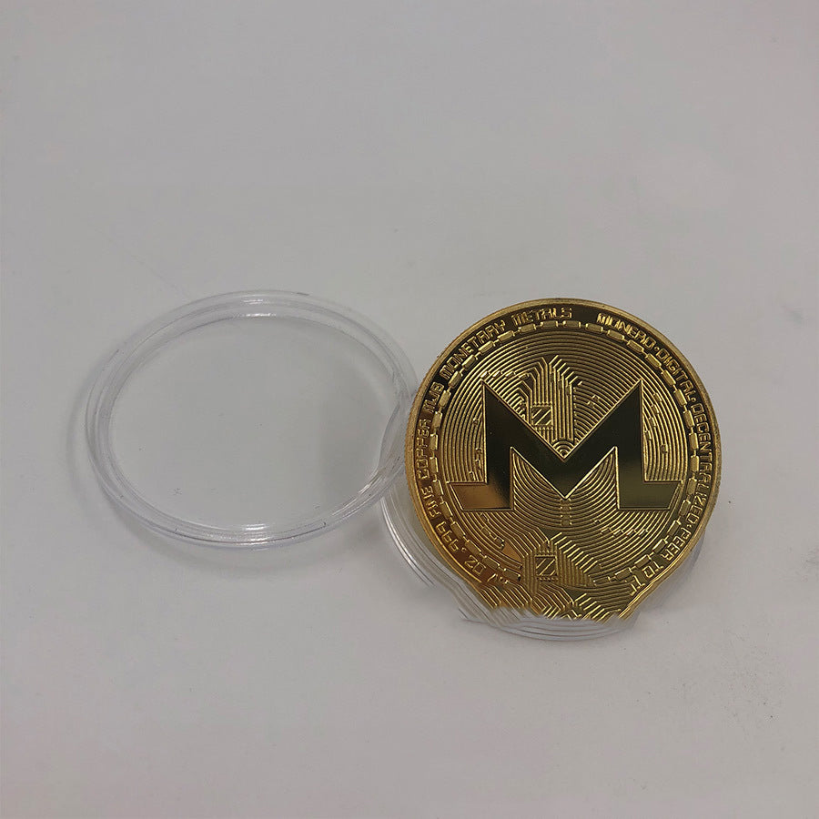 Multi Metal Commemorative Coin Digital Virtual Coin Bitcoin Coin Coin