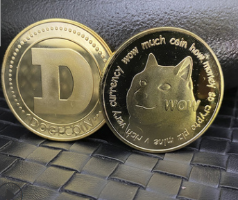 Dogecoin Virtual Bitcoin Commemorative Coin