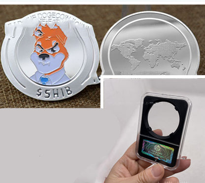 Multi Metal Commemorative Coin Digital Virtual Coin Bitcoin Coin Coin