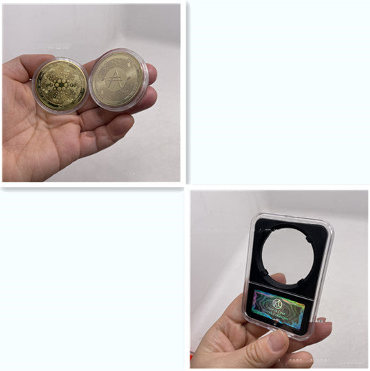 Multi Metal Commemorative Coin Digital Virtual Coin Bitcoin Coin Coin